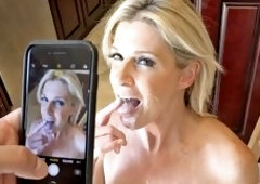 Horny Athletic Stepmom Welcomes Stepson Home With Sex With India Summer