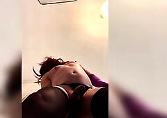 Jessica Rabbit doxy bent over and banged in one as well as the other holes living out her dream