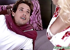 MILF stepmom Vanessa Cage tricky sex