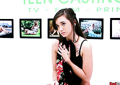 Casting goes bad, cutie gets ravished