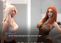 My fun blonde girlfriend in college adventures