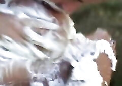 Holly Body and Johnny Thrust in 'Wet and messy big boobs'