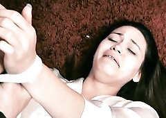 Kiki got abducted, bound up constricted whilst absolutely undressed and sacrifised during a satanic ritual