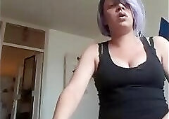 Jerking off in drag 788