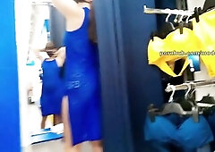 shopping with exhibitionist wife