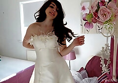 Naughty shaggy bride xxx solo video