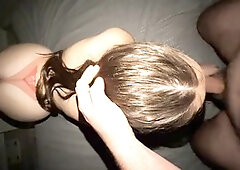 Handjob, trimmed pussy, spooning