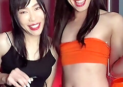 Asian Webcam Ladyboy Jerking