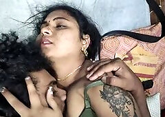 Mallu couple hot romantic fuck in saree, Indian couple hot sex in saree, Saree romantic sex in bedrroom, Indian couple hot sex
