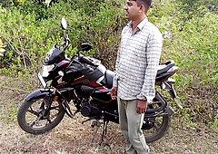 Young Boy - Indian Threesome Gay Movies In Hindi - A Comes To The Forest With A Bike And Calls His Friends And Gives Them - Hindi