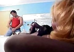 Chocolate travesty eats a white dude