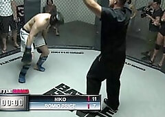 Latina Ann Marie Rios Rides A Dick In The Octagon