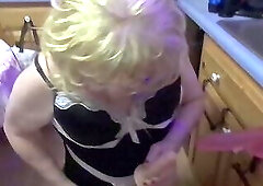 FEM DOM AND HER NEW SISSY SUCK SLUT