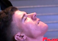 Horny stud gets asshole filled by long boner