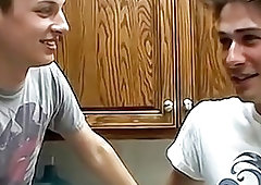 Sucking and anal threesome after party