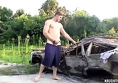 Hot jock piss and cumshot