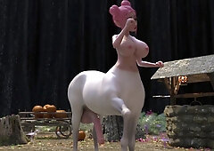 Amy's Big Wish - Centaur Things 2 of 2 - Futanari Centaurs Breeding Each Other In Their Butts!