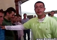 Dirty frat initiation guys