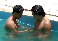 Sexy Boys Outdoor Steamy Fuck