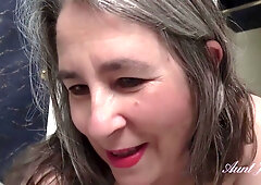 Judys - Fucking Your Mature Step-auntie Grace In The Bathtub - Aunt Judys