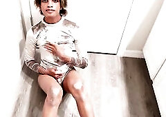 Hot Space Trans Cutie Pleasures Her Love button for first time since Facial Surgery - preview