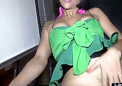 Mature walking street shemale barebacked