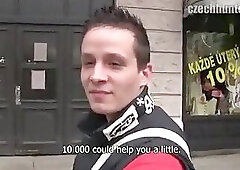 Random Guy Sucking Cock For Money