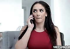 Sheena Ryder gets her ass spanked hard and then bends over her big ass!