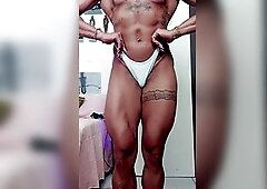 Black mother i'd like to fuck working on her positions