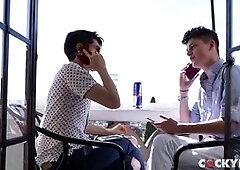 Penalties, blowjob, and anal penetration with Avery Jones