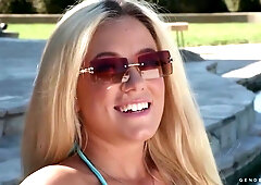 Avery Lust And River Lynn - Bikini Action Fucks Blonde Hottie