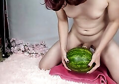 Banging a Watermelon