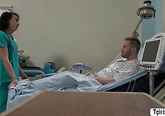 Ts Nurse Barebacked By Her Horny Patient With Kasey Kei