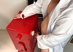 Amateur tinkerer turns helper robot into a personal pleasure machine for solo session