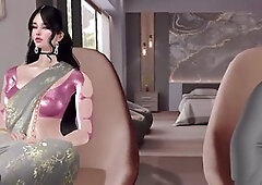 Desi wife fucked husband friend, hotwife, pool