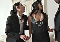 HotwifeXXX - Husband s Big Tit Wife Squirts On Neighbor s Cock Andi Avalon: Porn