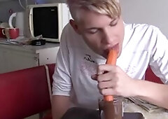 Debt Dandy - Wet sucks penis in the kitchen