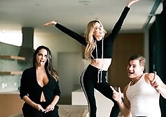 Who is Betty Behind the Gates and how does she know all the dirt? In this hot threesome featuring Sofi Ryan, Aiden Ashley, and Nathan Bronson, you