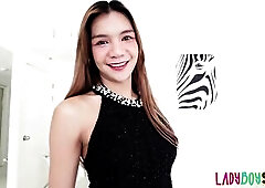 Ladyboystar - Intensive anal banging a good amateur ladyboy