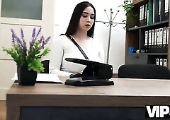 VIP4K. A Curvy Student Cutie Sold Her Constricted Butt to Get a Loan