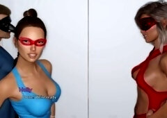 Open marriage fun with interracial cuckold and young teen anal action