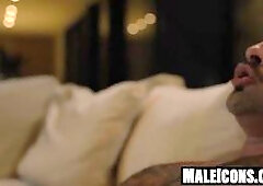 Daddy Jax Phoenix satisfies sex cravings with hunk Nick Fitt