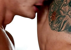 Men: Preparation for grand entry