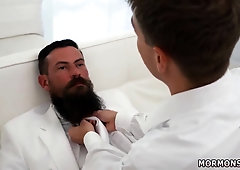 Punk fellow plowing video homo Elders Garrett andÂ  Xanders ambled thru the temple