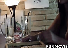 Julie Buster And Josie Daniels - Tempting Babes Fucks A Dude In A Bar