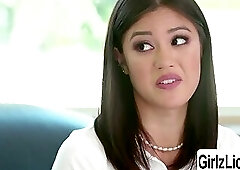 Hot Kendra eats her Guidance Counselors pussy