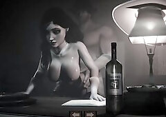 Sex in Noir Style [CG Anime, 4K, 60FPS, Uncensored]