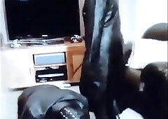 Mistress and stooge  all leather