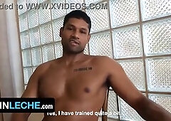 Damian Moreno works, out