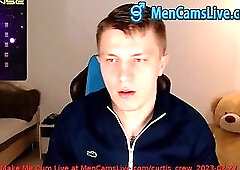 First Ever Cute Young masturbating Part 1 doing a Cam Show